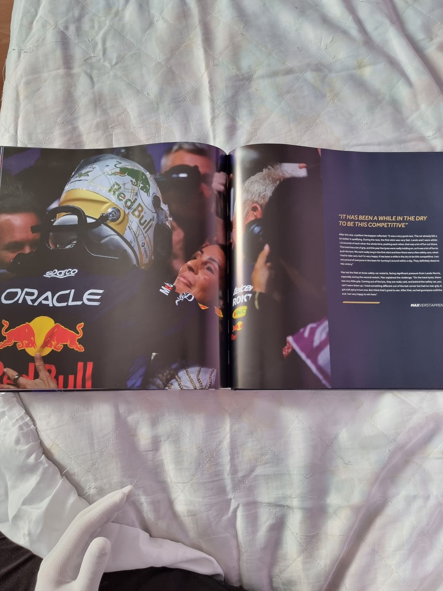Годишна книга от шампионата 2024 Max Verstappen F1