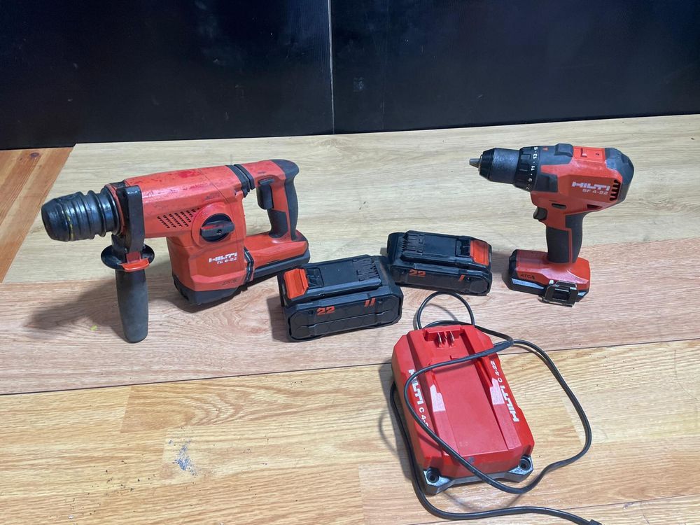 Hilti nuron te6 + sf 4 baterii si incarcator set