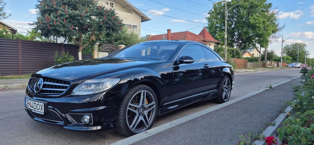 Mercedes-Benz CL 63 AMG, 525 CP, Primul proprietar in RO, soft close, distronic plus...