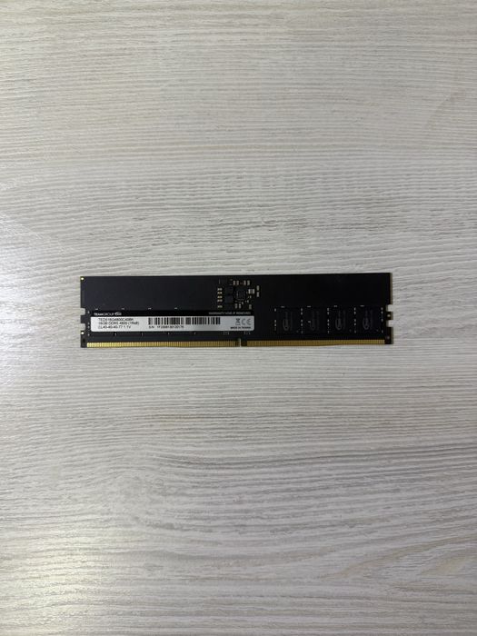 DDR5 TeamGroup 4800MHz CL40 RAM 1x16GB