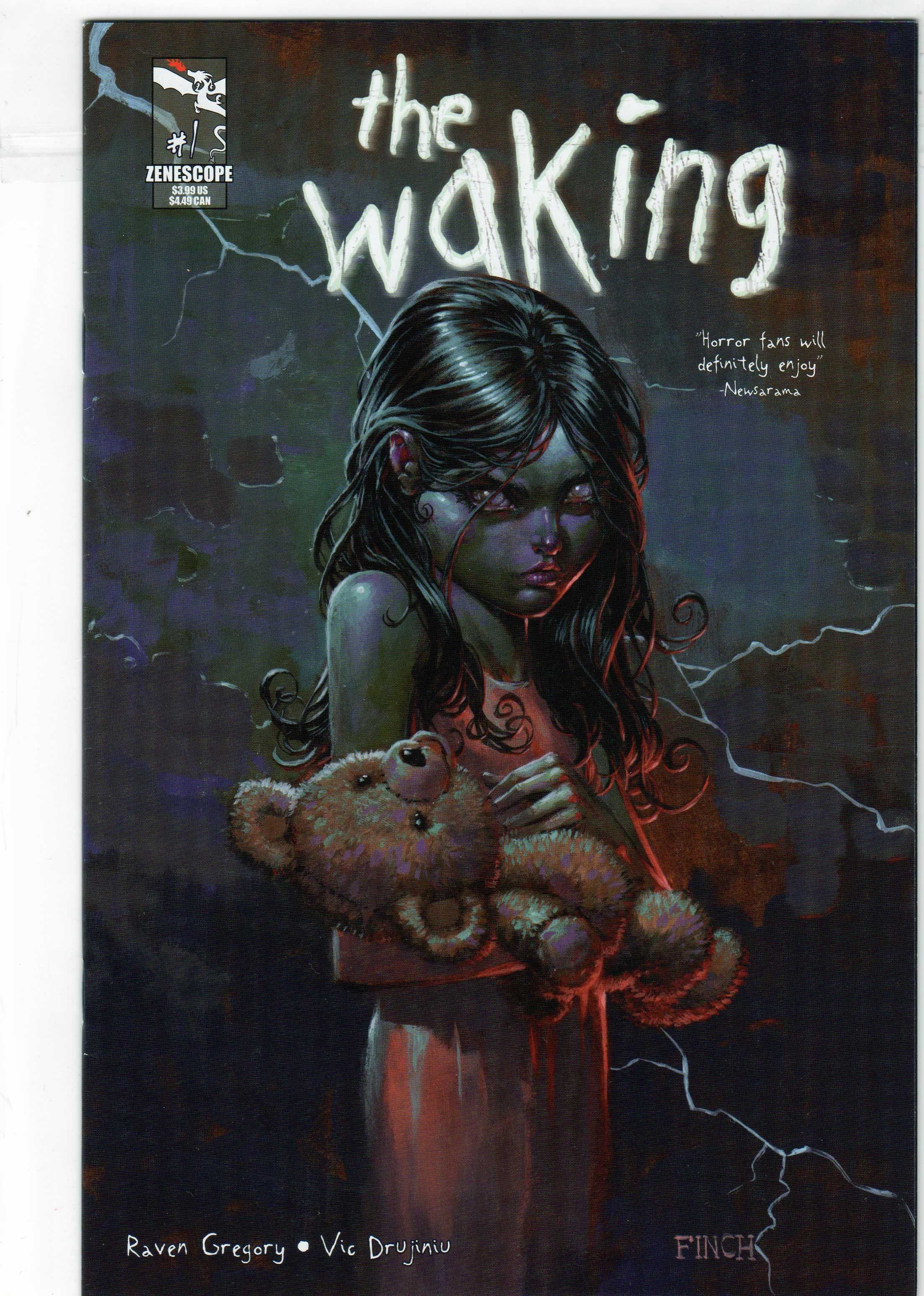 The Waking #1 Cover A Finch, Zenescope benzi desenate americane