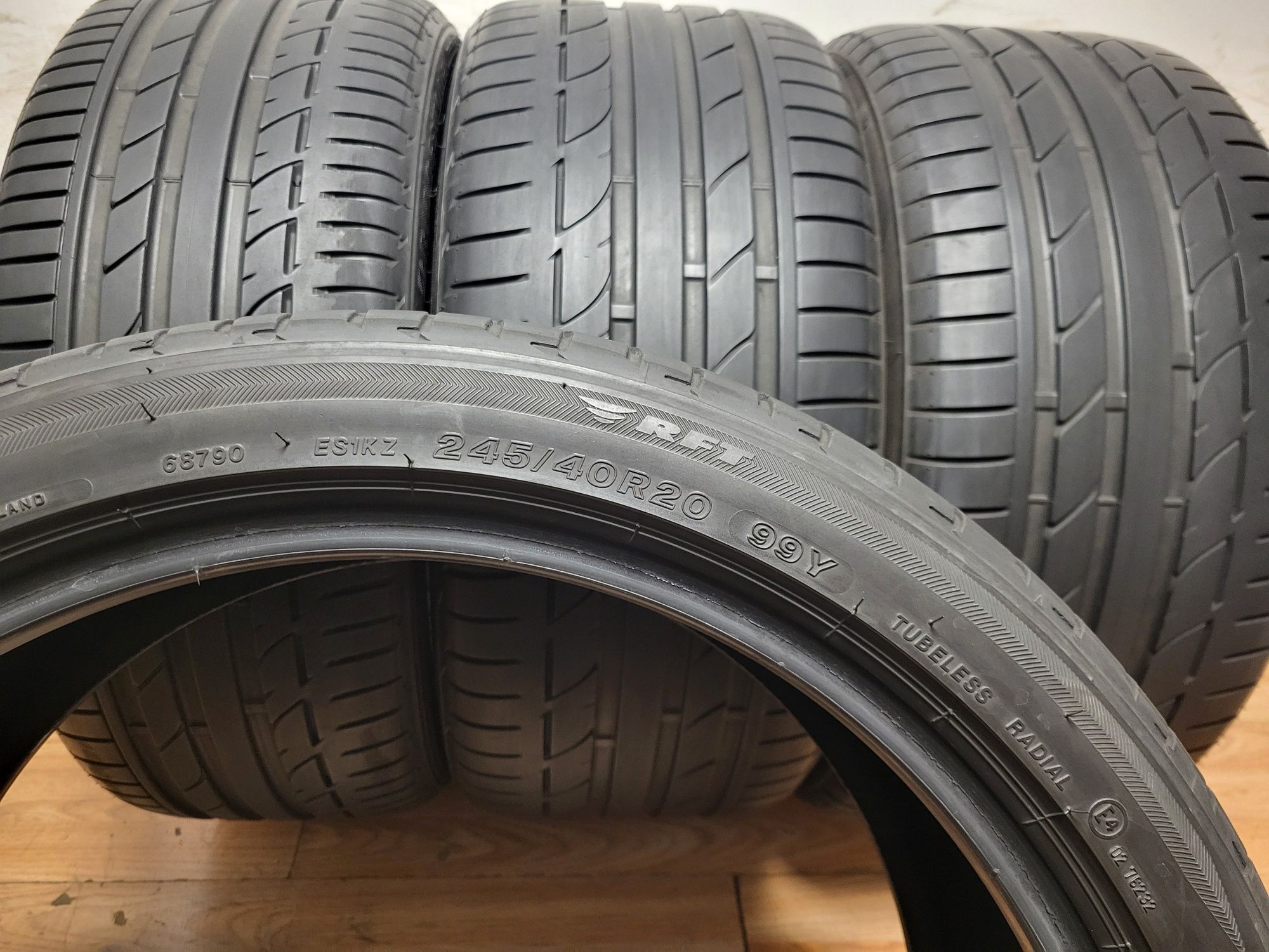 245/40/20 и 275/35/20 Bridgestone / пакет летни гуми