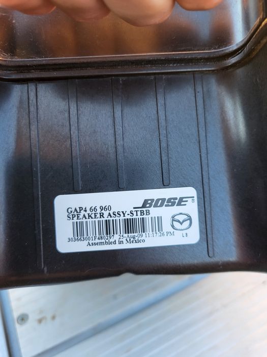 Bose subwoofer Mazda, Nissan,  audi