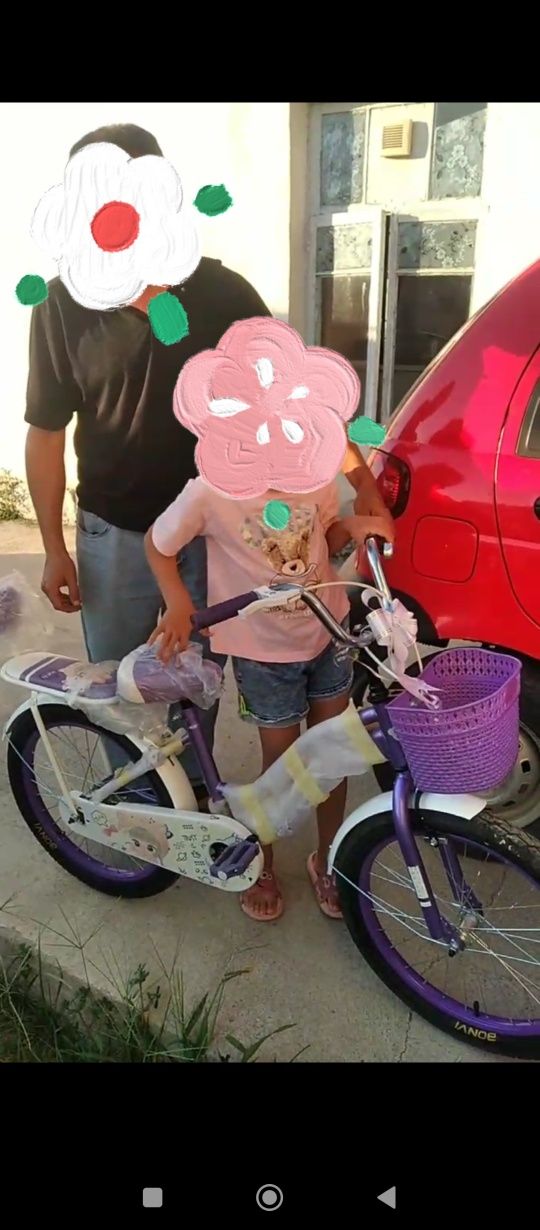 Velosiped 10-11yosh qizlanki