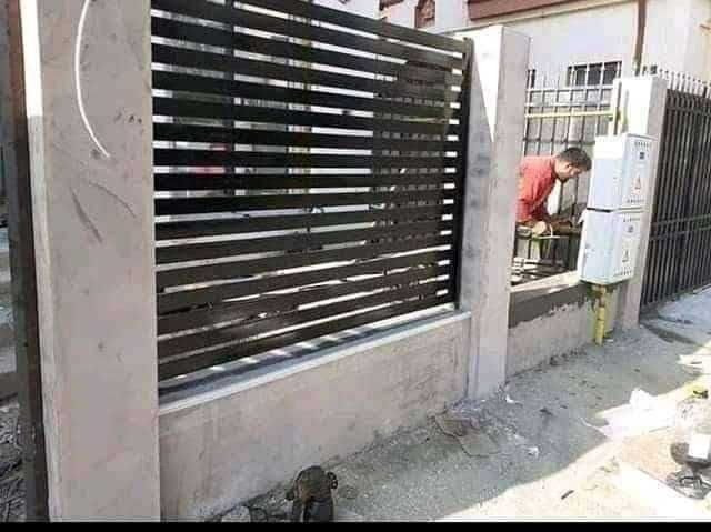 Gard din fier forjat, sipca metalica, jaluzele, plasa, tabla cutata