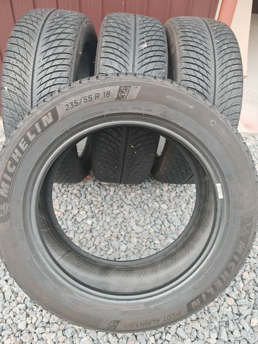 Cauciucuri de iarna 235 55R18 104H Pilot Alpine 5 SUV Michelin 2021
