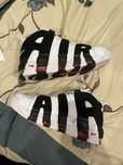 Adidasi Nike Uptempo Scottie Pippen White Black