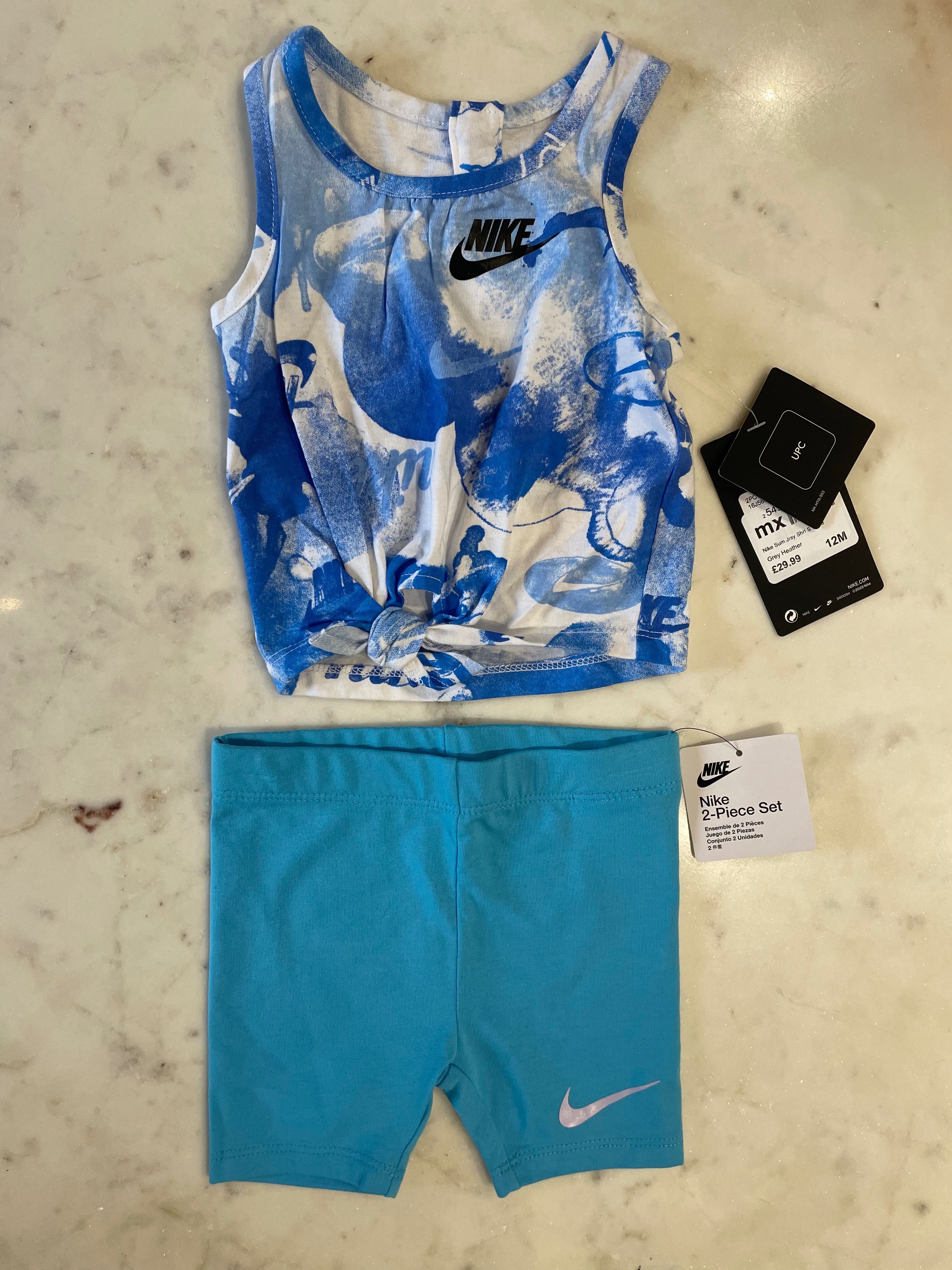 Комплекти за момиче р-р 12-24 h&M, Nike, George и др.