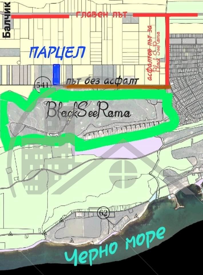 »Парцел в Добрич област»гр.Балчик»площ 13198»цена 389500»