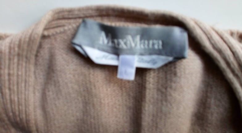 Комплект жилетка и блуза MaxMara, 100% фина вълна, размер L