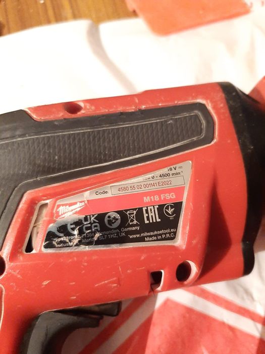 Milwaukee filetat rigips ca nou