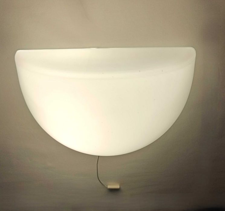 Aplică Art Deco, Mid Century Modern, opalină, vintage