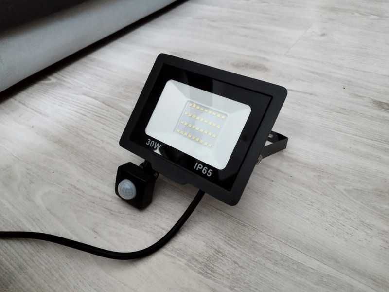 Set 2 buc reflectoare Nipify LED 30W cu senzor de mișcare, 3000 lm