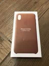 iPhone XS Max Saddle Brown Husa Piele ORIGINALA! Am toate culorile!
