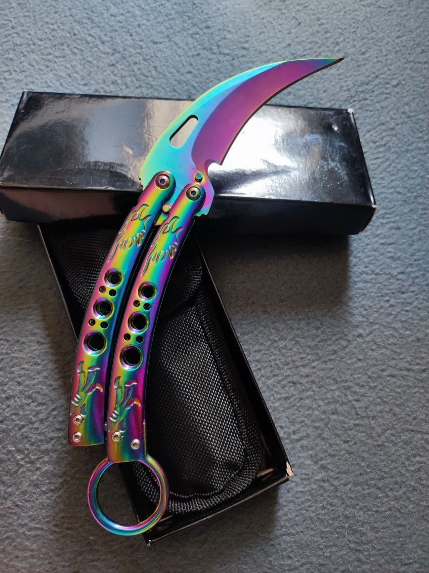 Карамбит/ пеперудка нож Fade Carambit x Butterfly knife CS:GO