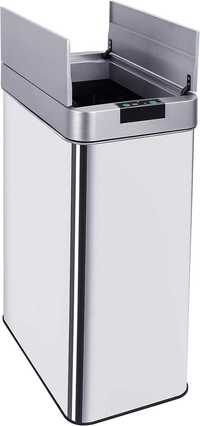 Coș de gunoi automat de bucătărieMetal Aluminiu, oțel inoxidabil, 90L