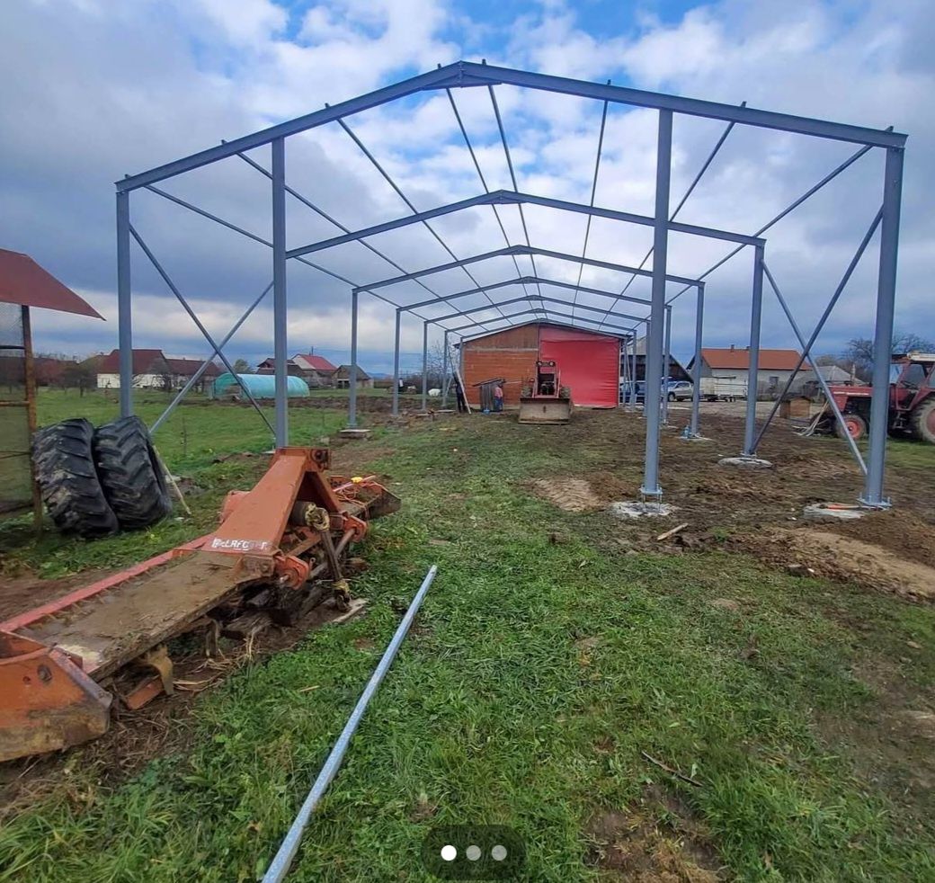Accept. Variante. Auto. Hale metalice industriale  
- Hale agricole, a