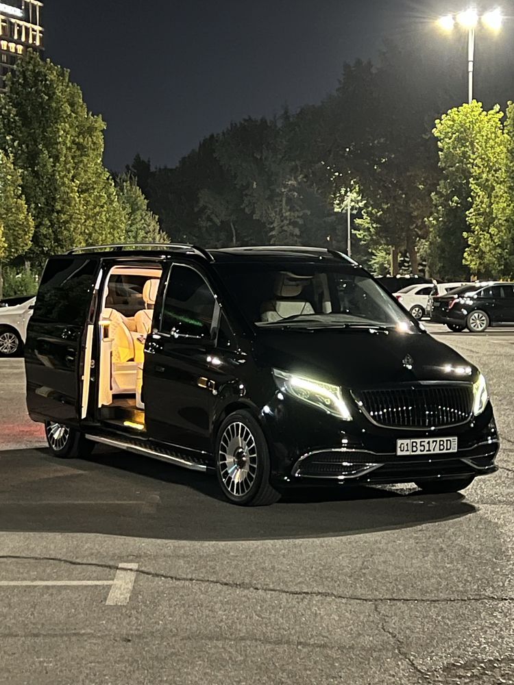 Mercedes-Benz V-Class VIP услуги: трансфер, поездки, кортеж и туризм