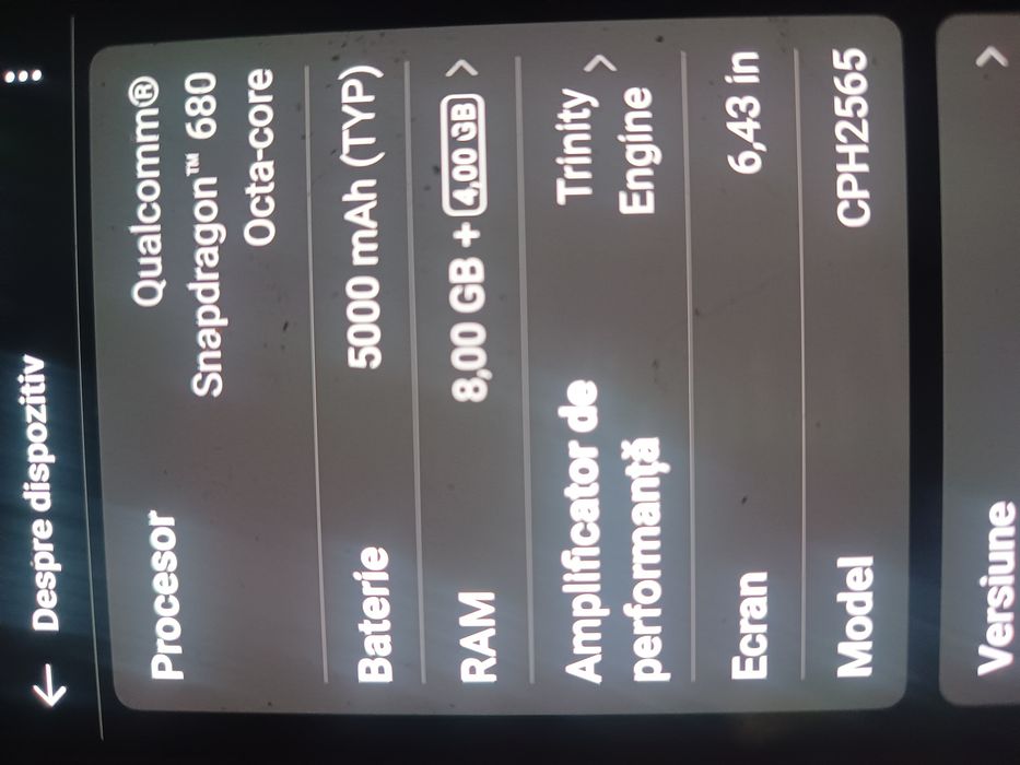 Vand telefon oppo A78