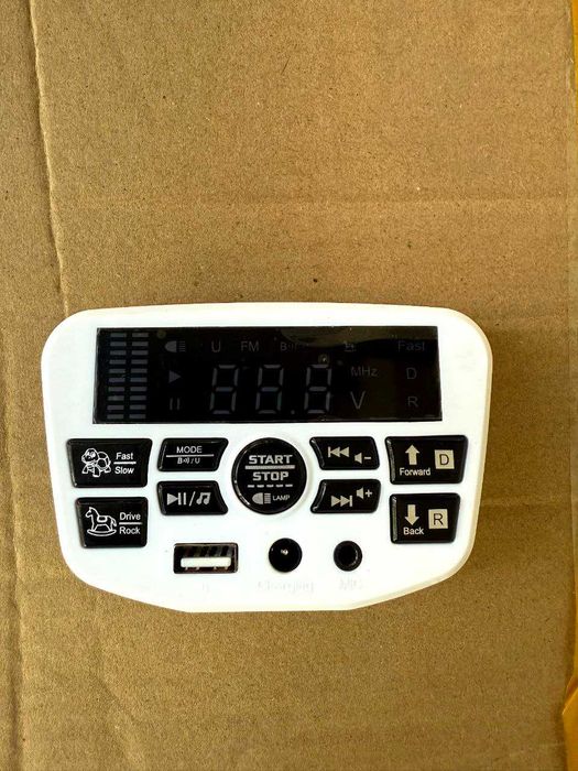 Новые табло для детских электромобилей.