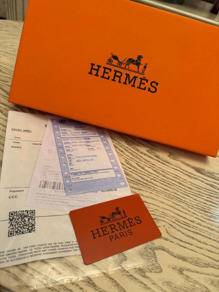 Тапочка Hermes оригинал