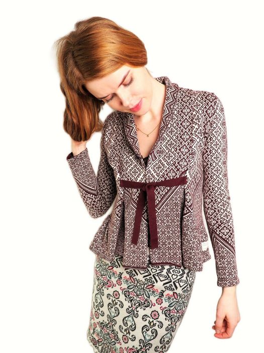 Cardigan blend lana vascoza matase Odd Molly xs grn Ivko oleana