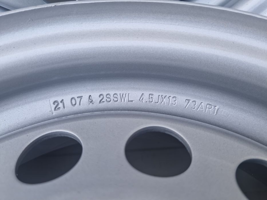 Jante otel 4.5Jx13, Steel Strip WI, prindere 4/58.5/98 ET30