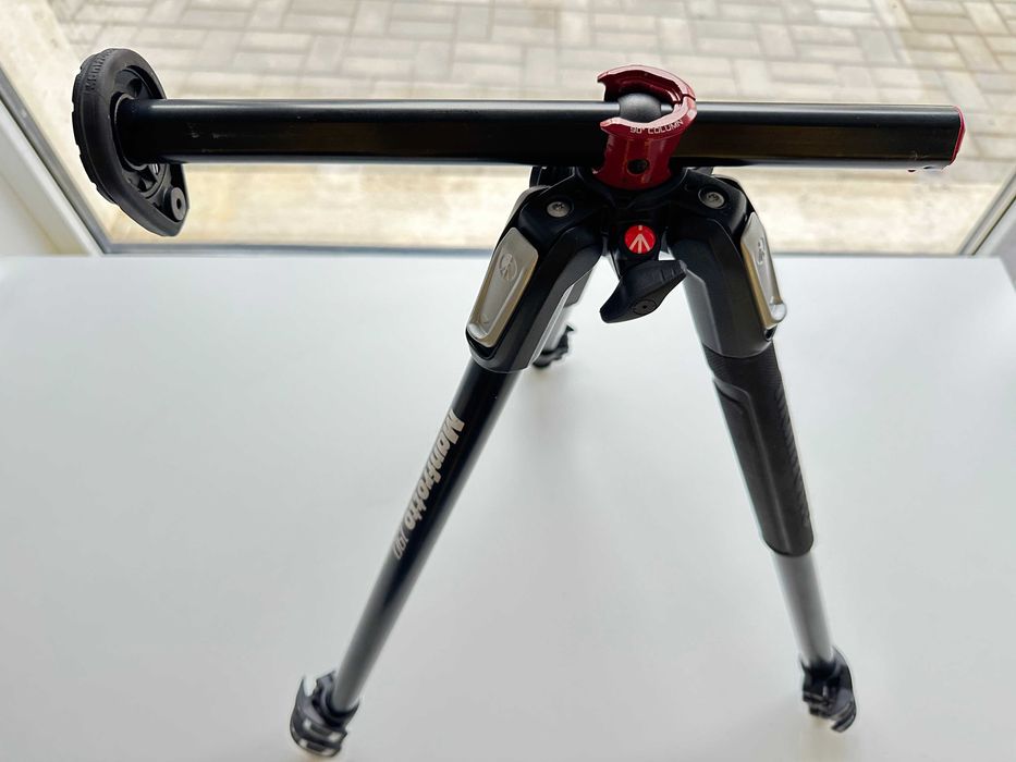 Manfrotto MT190XPro3 + Manfrotto MHXPRO-3W статив за фотоапарат