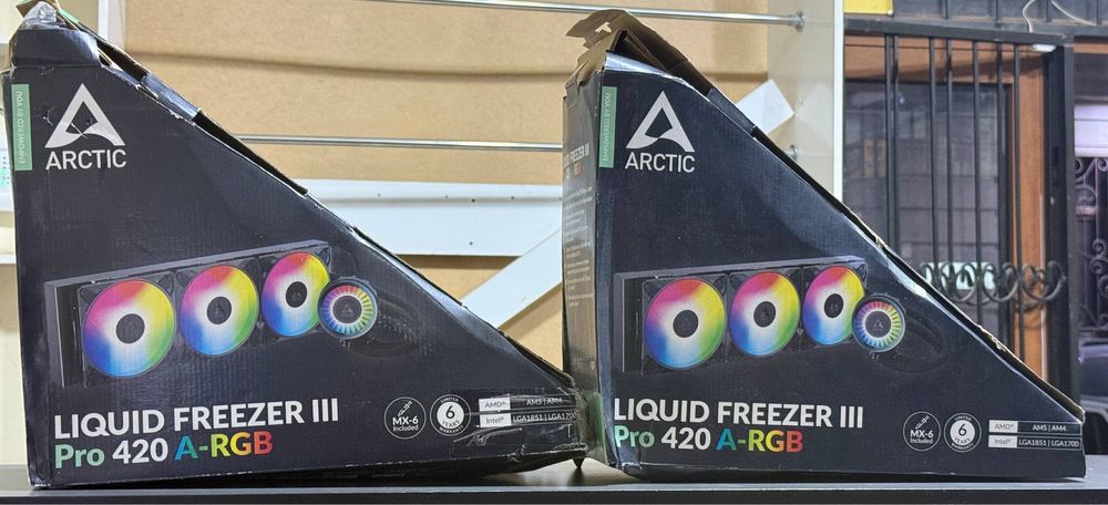 Core i9/Ryzen 9 лар ун энг зур водянка Artic FREEZER 420 ARGB