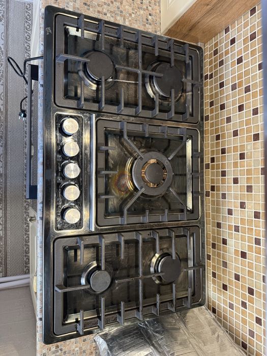 Варочная панель газовая плита 5 комфорок