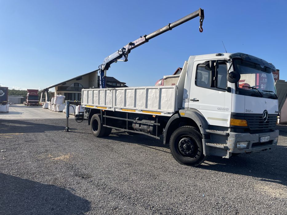 Vand mercedes atego 1823 cu macara