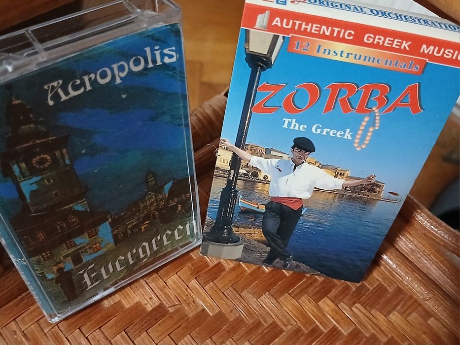 Casete audio, muzica greceasca si muzica traditionala