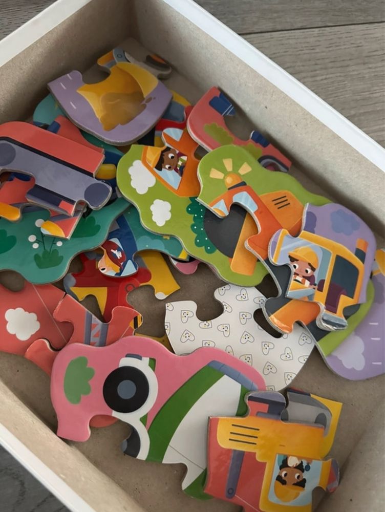 Set 2 puzzle uri pentru copii,  2 ani+, Trefl Primo