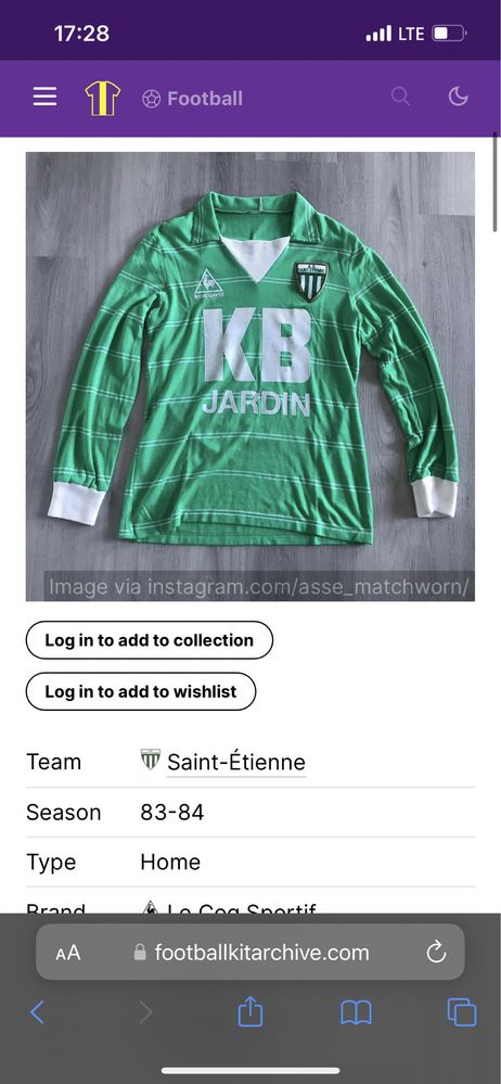 Tricou Saint Etienne Adidas