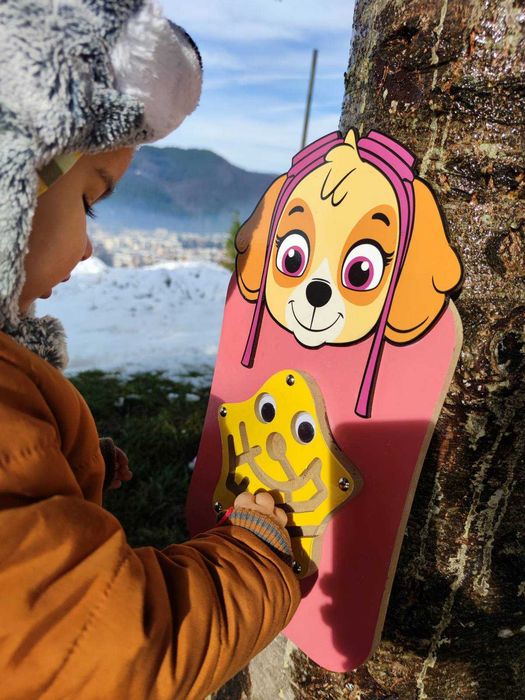 Пес Патрул дървени образователни игри Промоция от 50лв на 35лв