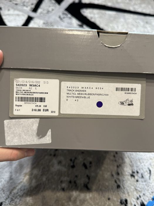 Balenciaga Track 100% originali