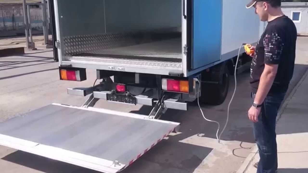 Перевозка грузов с гидробортом