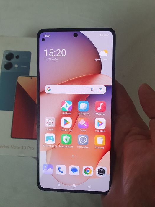 Srochna sotiladi Xiaomi Redmi Note 13 Pro 8+8/256Gb Black Original