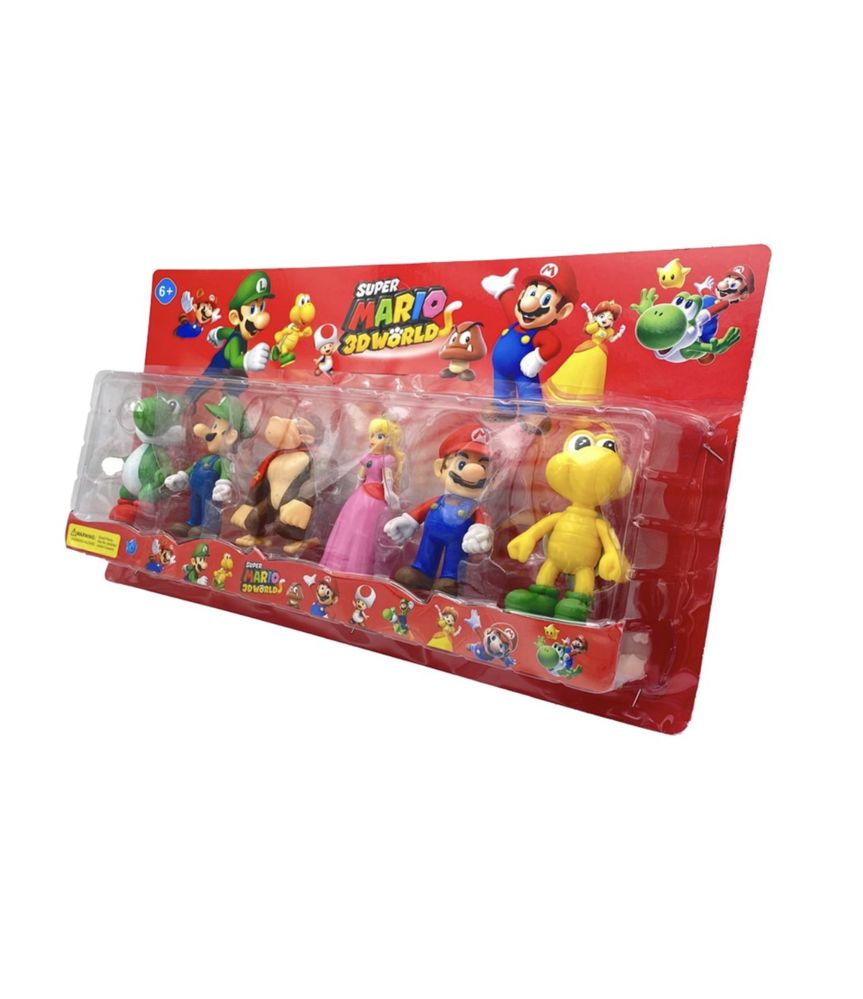 Super Mario figurine, set cu 6 piese