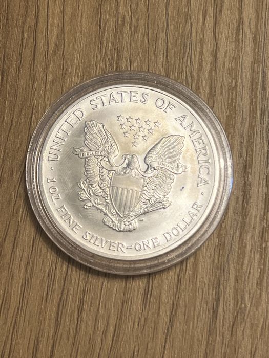 One dollar silver SUA 2003 moneda 1 dolar de argint american