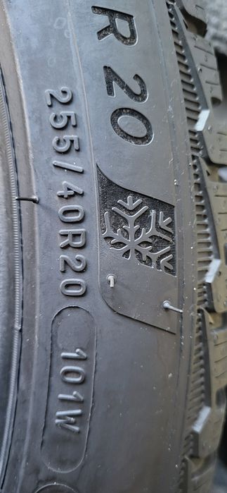 2 anvelope 255 40 20 michelin alpin 5 2023 5,2mm