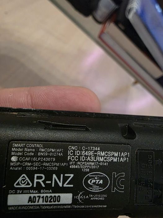 Оригинално смарт дистанционно за Samsung с гласови команди BN59-01274A