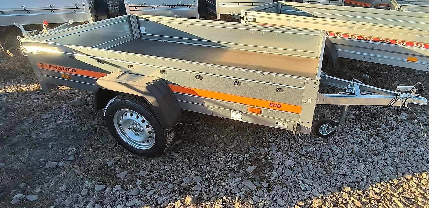 Remorca 750 kg Temared Eco 150x106x32 cm, CIV GRATUIT