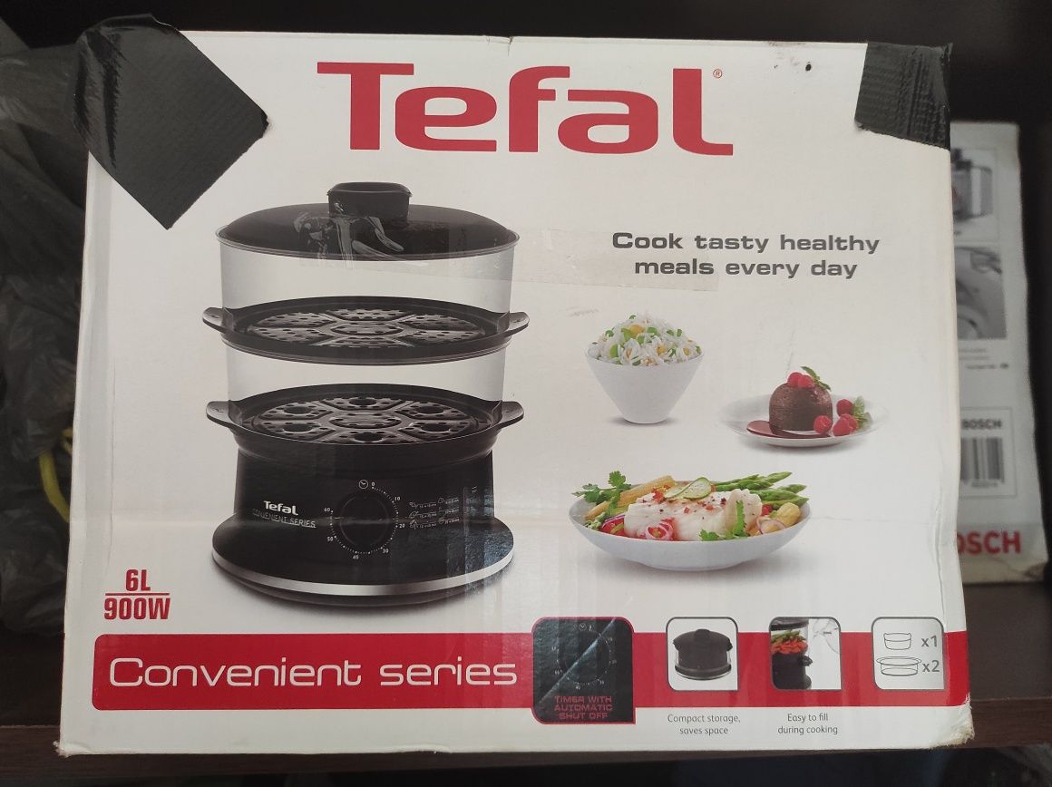 Vand Aparat de gatit cu aburi Tefal VC1401, 900W, Timer,