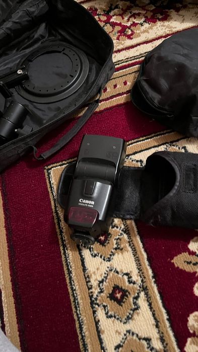 Вспышка комплект,вспышка для кенон,cenon 430ex,canon 430ex