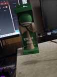 kendama krop pop dark green rubber