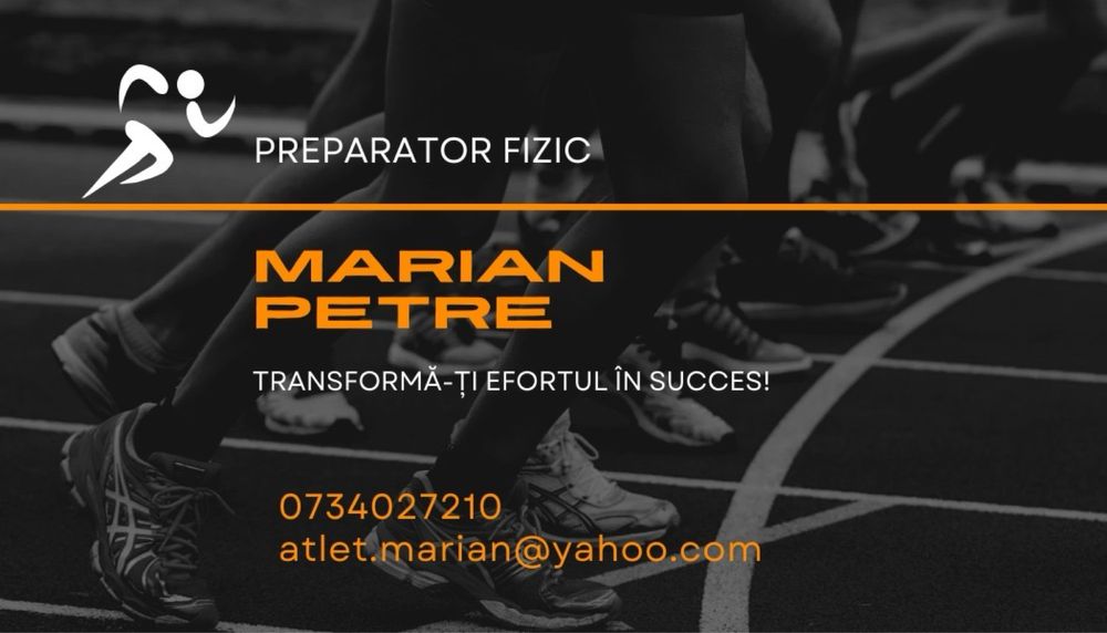 Antrenor personal de FITNESS si PREGATIRE FIZICĂ