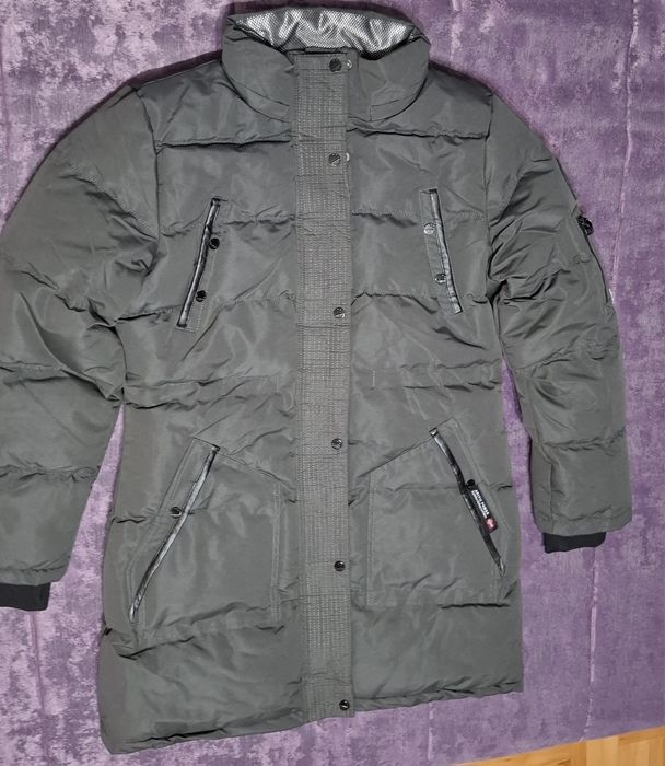 Дамско зимно/скиорско яке с качулка