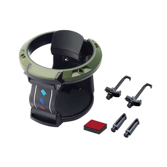 Suport Auto pentru Pahar, cu Prindere in Grila de Ventilatie, Negru