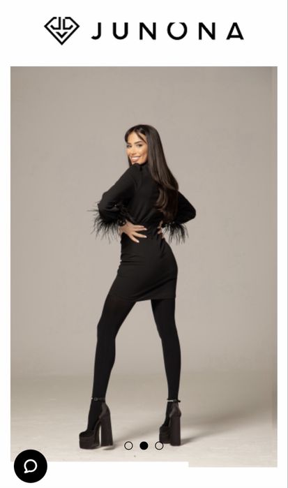 Рокля с пера Junona